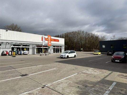 Viele Parkmöglichkeiten