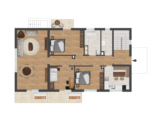 Grundriss - Erdgeschoss