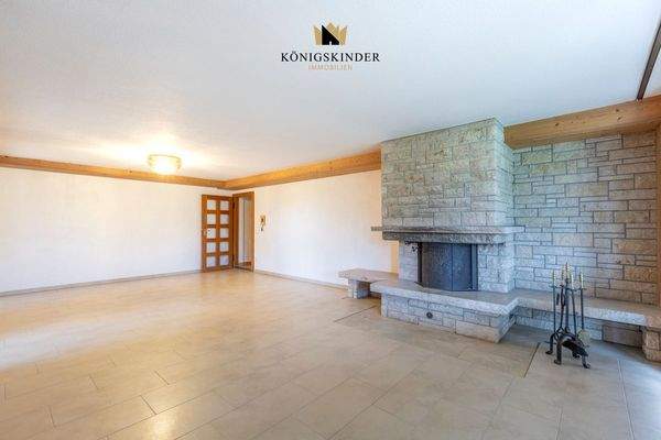 Kaminzimmer Einliegerwohnung