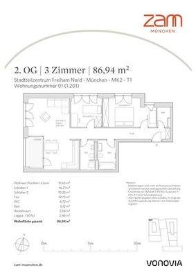 12 Grundrissbeispiel 2D