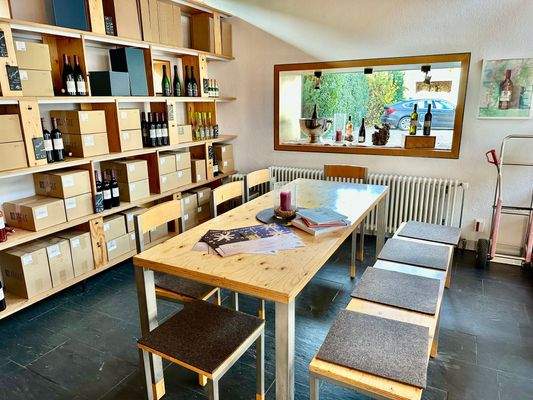 Schön gestalteter Verkaufsraum