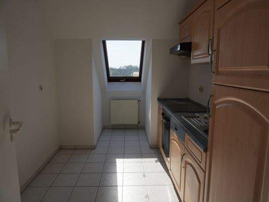 Küche mit Einbauküche