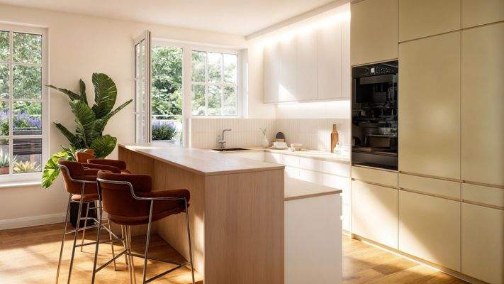 Küche - visualisiert