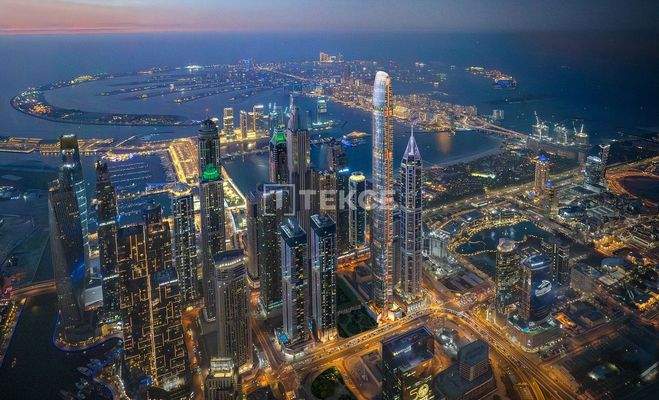 Apartments on the Highest Tower of Dubai Marina