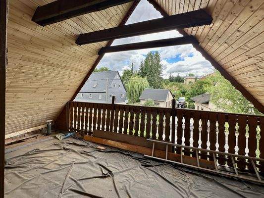 Dachgeschoss Loggia