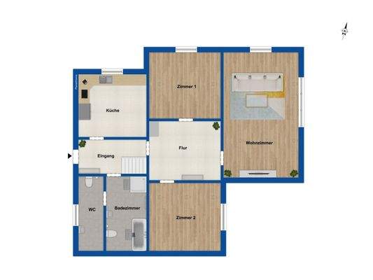 Grundriss Erdgeschoss