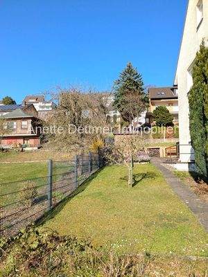 Garten mit Häuschen