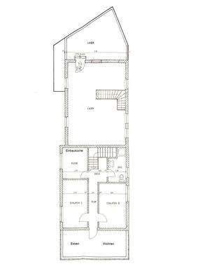 Obergeschoss mit Ferienwohnung