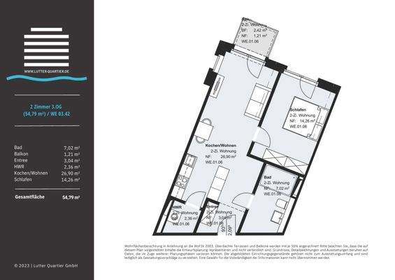 Wohnung 42 Lutter-Quartier