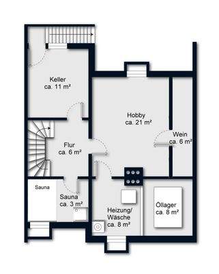 Grundriss Kellergeschoss