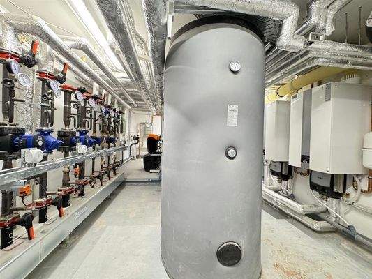 neue moderne Heizanlage