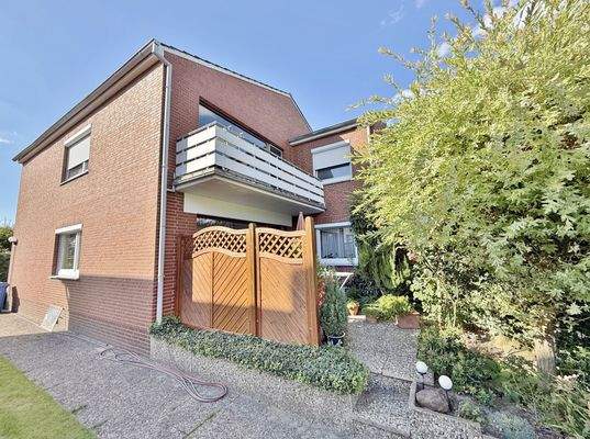 rückwärtige Hausansicht