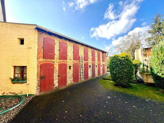 Hofansicht + Schuppen