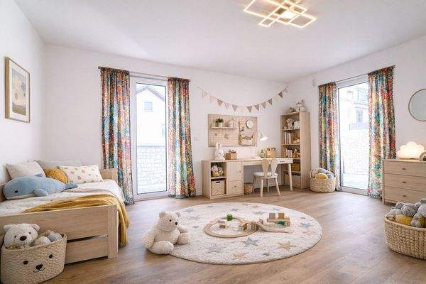 Kinderzimmer 1. OG (Wohnbeispiel)