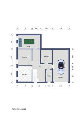 Grundriss Kellergeschoss