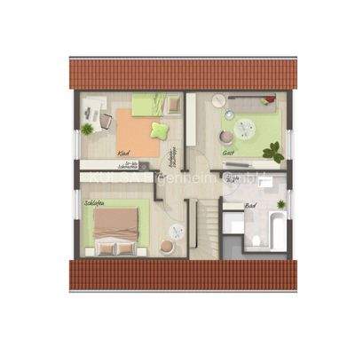 Grundriss Obergeschoss