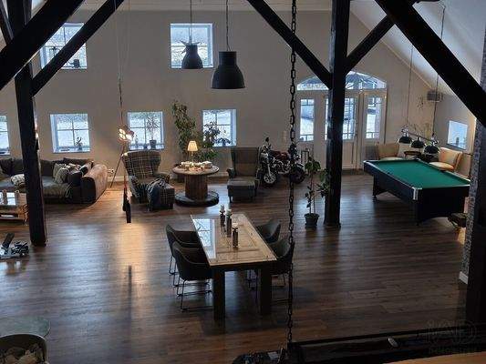 Blick auf dem Wohnbereich