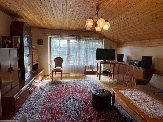 Wohnzimmer Einliegerwohnung im Dachgeschoss