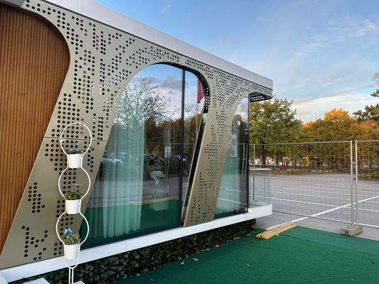 Mit Holzfront möglich