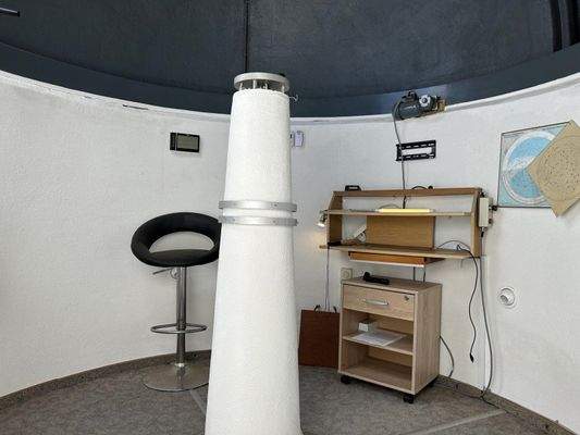 Innenraum der Sternwarte