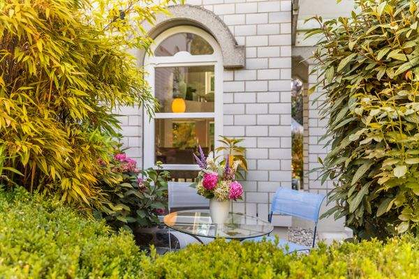 Bezaubernde Frühstücksterrasse