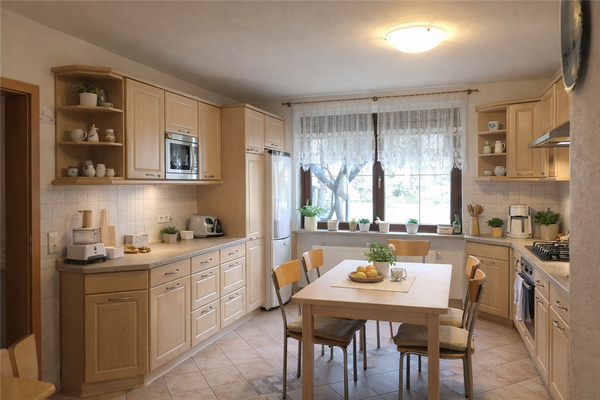 Küche - virtually staged