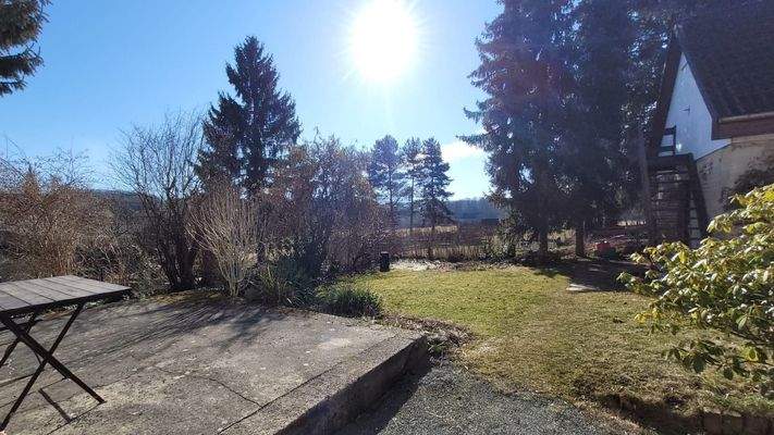 Terrasse/Gartenansicht