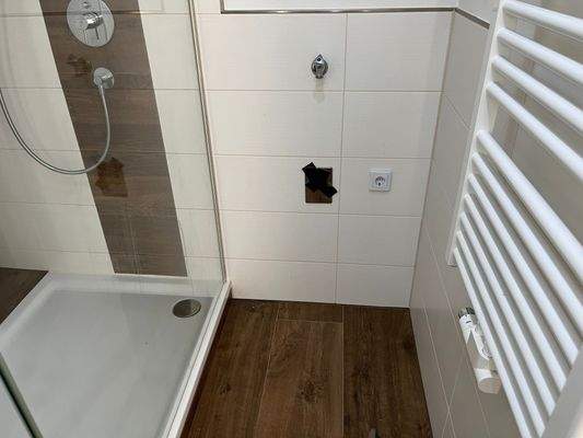 Platz für die Waschmaschine