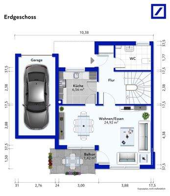 Grundriss Erdgeschoss
