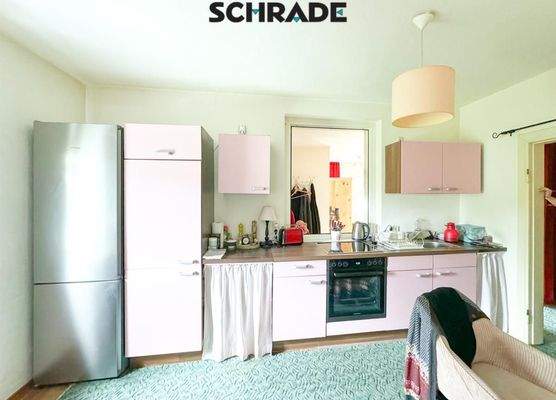 ...gleich nebenan die Küche