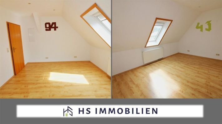 Wohnung 4: Schlafzimmer