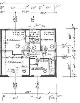 Grundriss Obergeschoss
