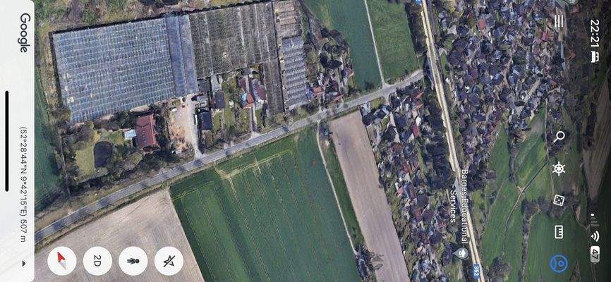 luftaufnahme von West zu Ost