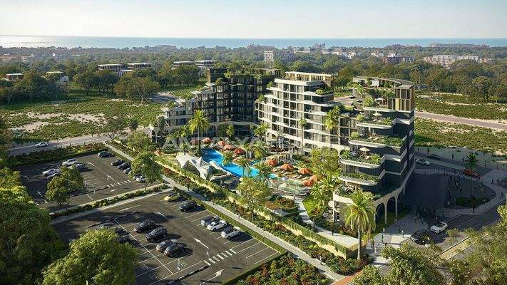 Investment Flats in a Hotel-Concept Complex in Antalya Altintas