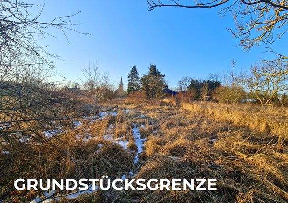 Grundstücksgrenze Ost