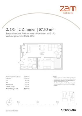 3 Grundrissbeispiel 2D