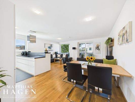 Wohnbereich mit Küche