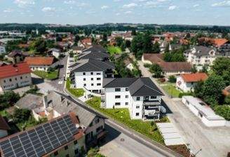 Südansicht Wohnanlage