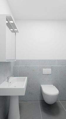 Badezimmer Projektion