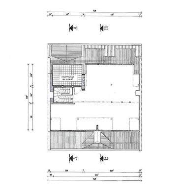 Grundriss Spitzboden
