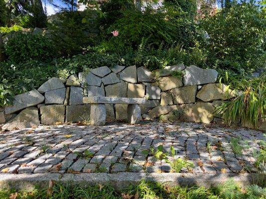 Sitzmöglichkeit im Garten