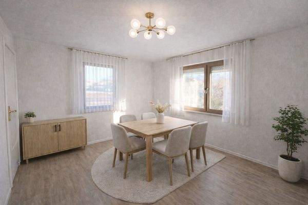 OG: Esszimmer - Wohnbeispiel