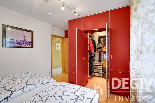 Schlafzimmer begehba