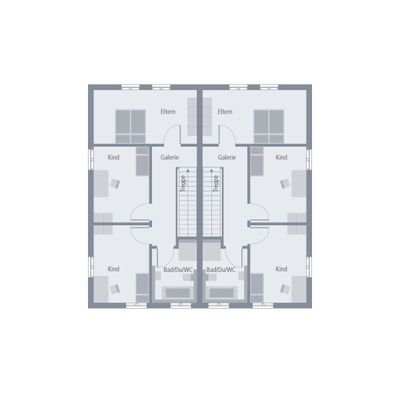 Grundriss Obergeschoss