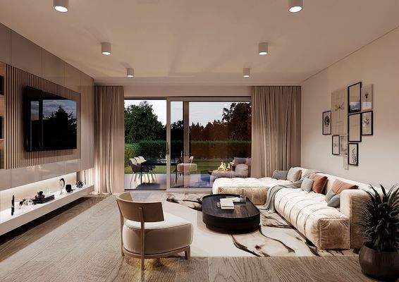 Modernes Wohnzimmerdesign