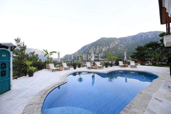 Detached Villa with Pool Surrounded by Nature in Antalya Adrasan
