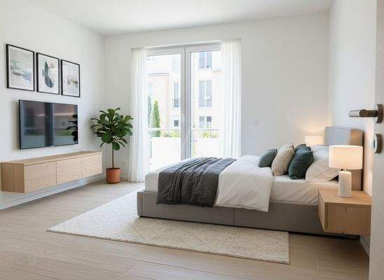 Visualisierung Schlafzimmer