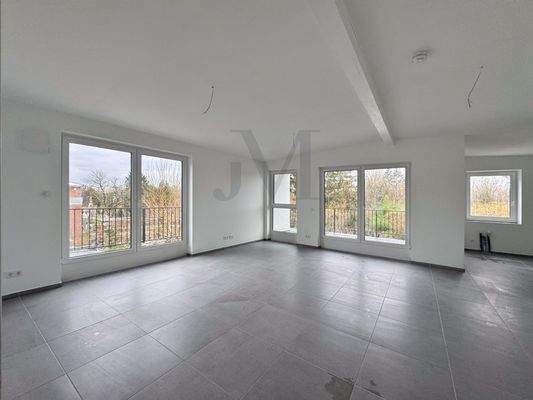 Großer Wohn- und Essbereich