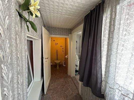 Flur und WC auf Laube