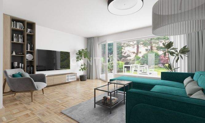 EG Wohnbereich Visualisierung